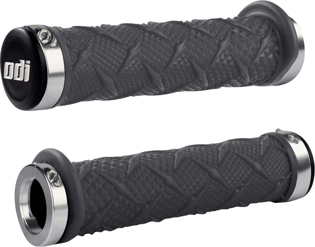 ODI 0630-0891 Grips - Xtreme - Lock-On - Gray