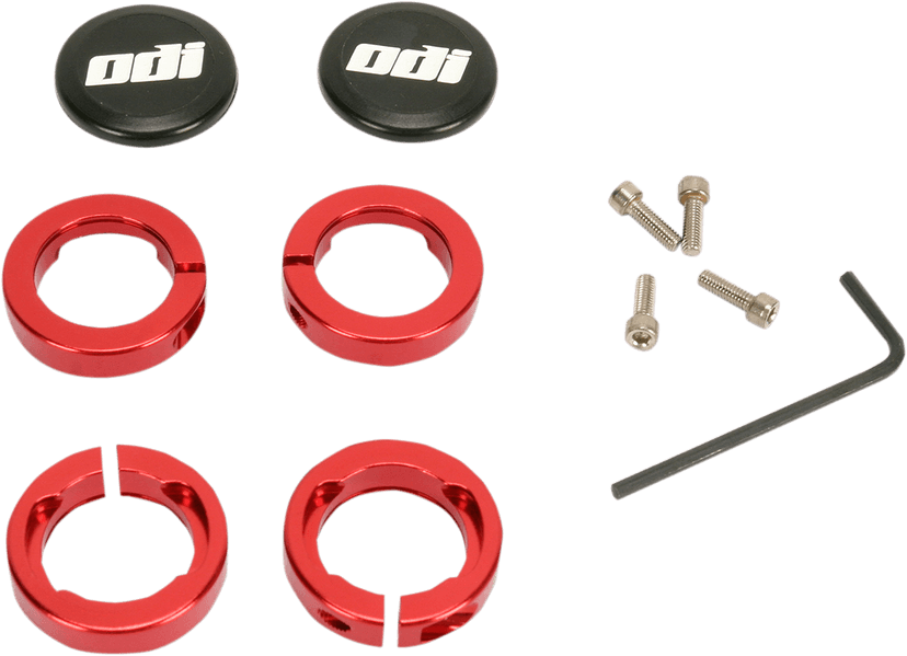 ODI 0630-0923 Lock Jaw Clamps - Watercraft - Red