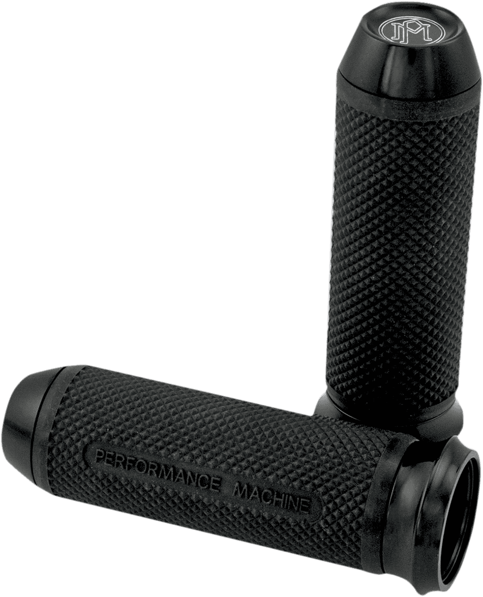 PERFORMANCE MACHINE (PM) 0630-0953 Elite Custom Grips - TBW - Black