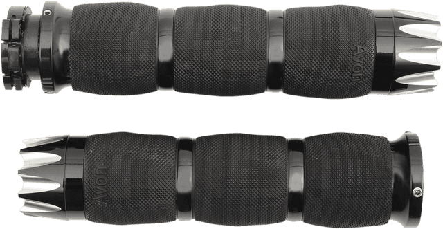 AVON GRIPS 0630-1165 Excalibur Air Cushioned Grips - Black