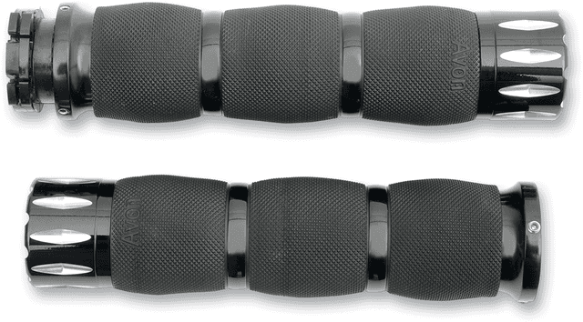 AVON GRIPS 0630-1169 Rival Air Cushioned Grips - Metric - Black