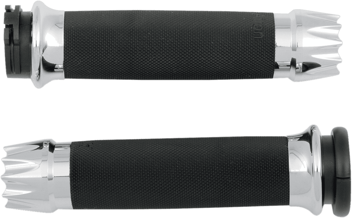 AVON GRIPS 0630-1170 Excalibur Custom Grips - Chrome