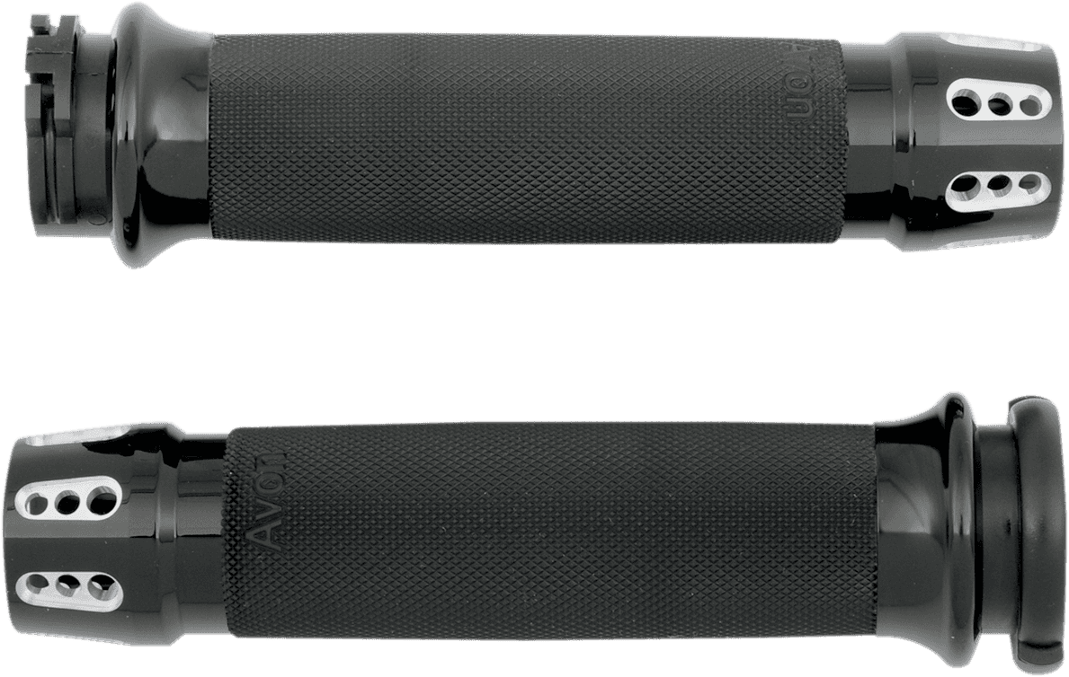 AVON GRIPS 0630-1176 Gatlin Custom Grips - Black