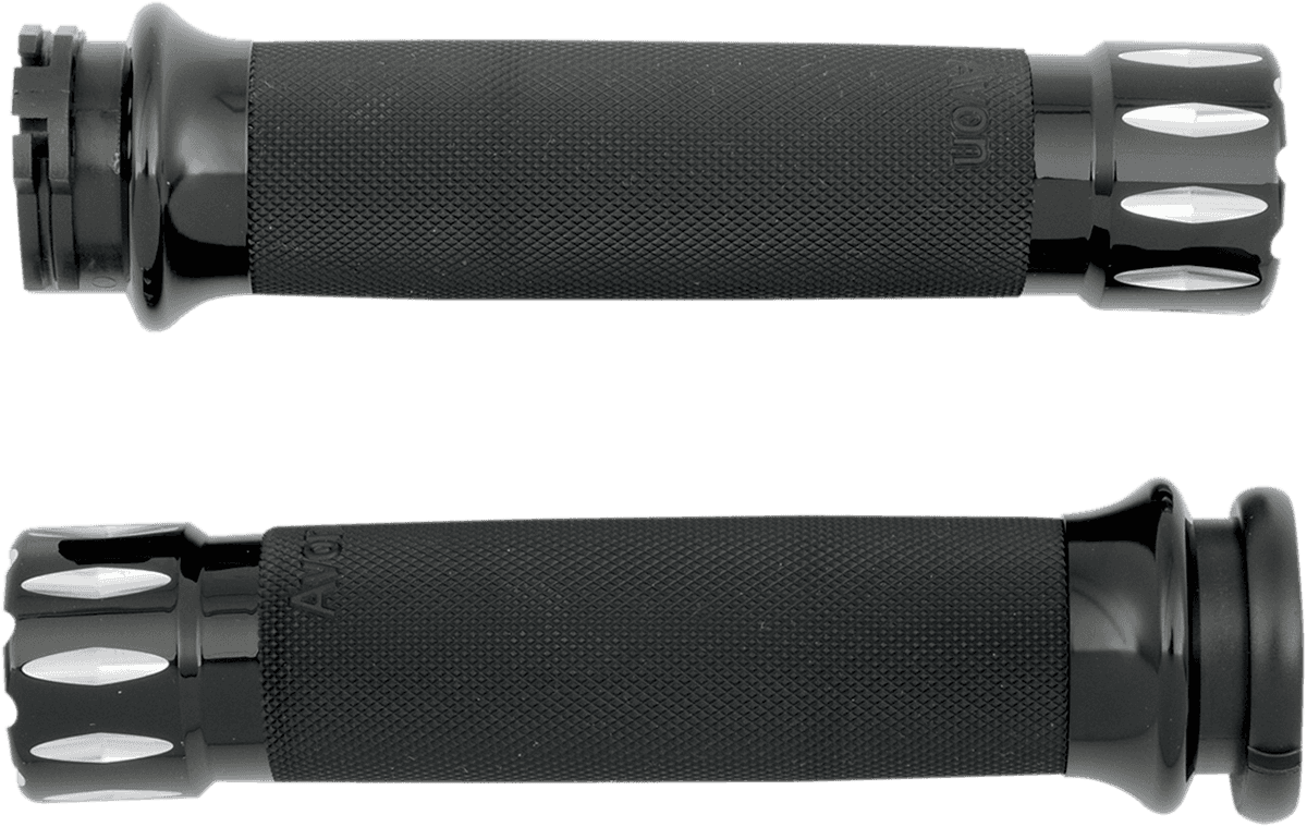 AVON GRIPS 0630-1180 Rival Custom Grips - Black