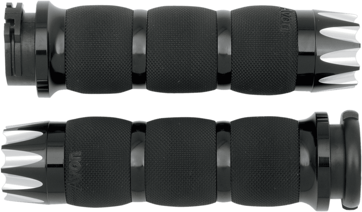 AVON GRIPS 0630-1184 Excalibur Air Cushioned Grips - Black