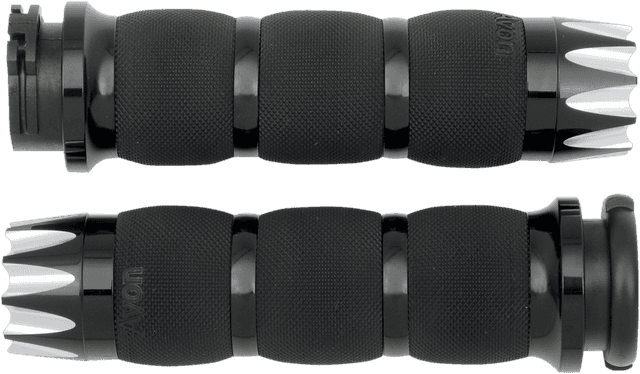 AVON GRIPS 0630-1184 Excalibur Air Cushioned Grips - Black