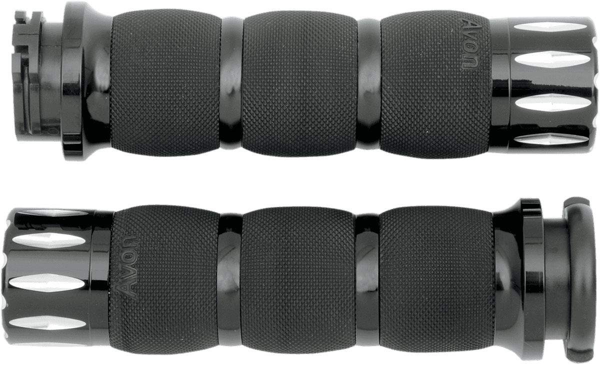 AVON GRIPS 0630-1192 Rival Air Cushioned Grips - Black