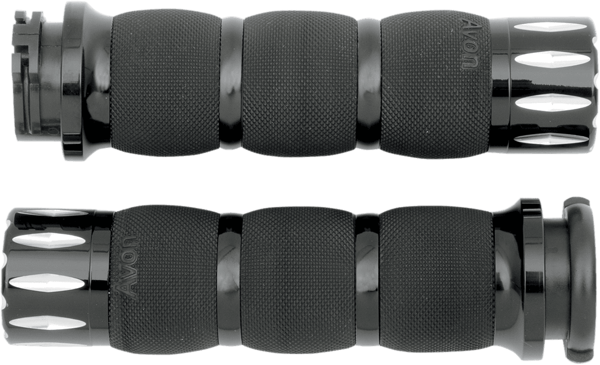 AVON GRIPS 0630-1192 Rival Air Cushioned Grips - Black