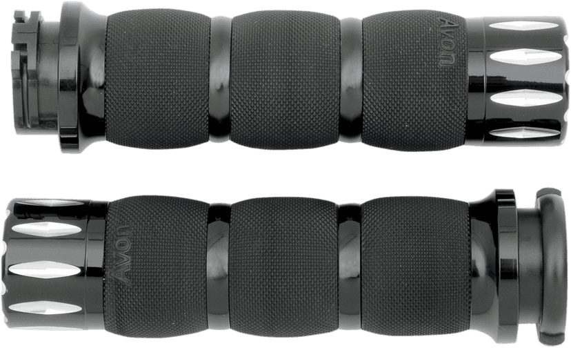 AVON GRIPS 0630-1192 Rival Air Cushioned Grips - Black