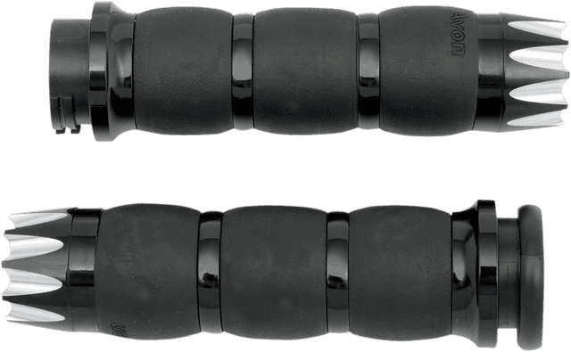 AVON GRIPS 0630-1196 Excalibur Velvet Air Grips - Black