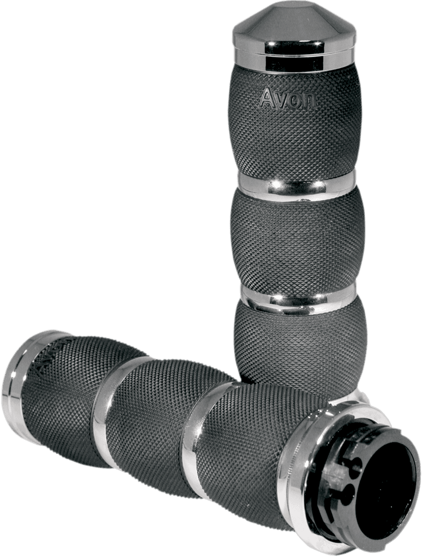 AVON GRIPS 0630-1211 3-Ring Air Cushioned Grips - Chrome — image 1 of 4