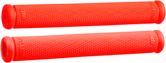 ODI 0630-1628 Snow Ruffian Grips - 8" - Fluorescent Red