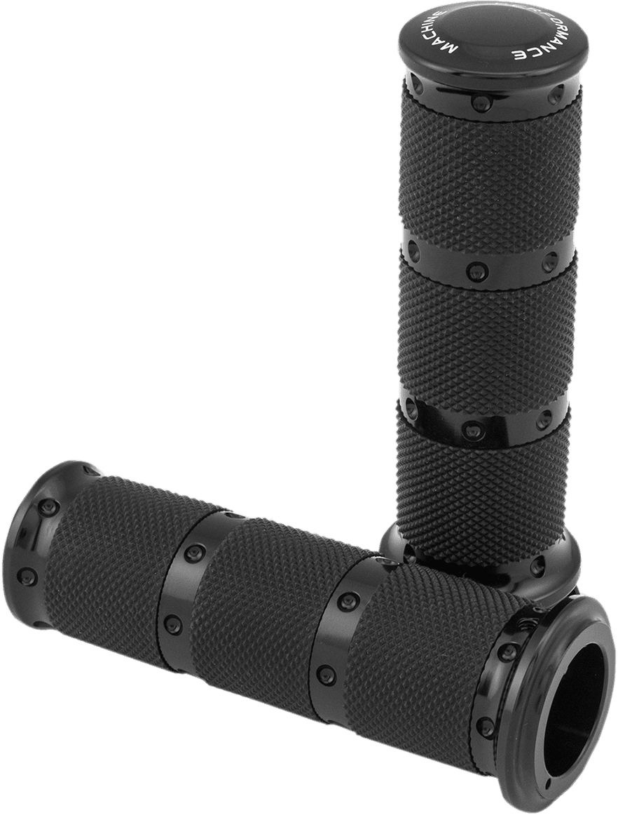 BARNETT 0630-1655 Contour XLS Renthal Wrapped Grips - Cable - Black