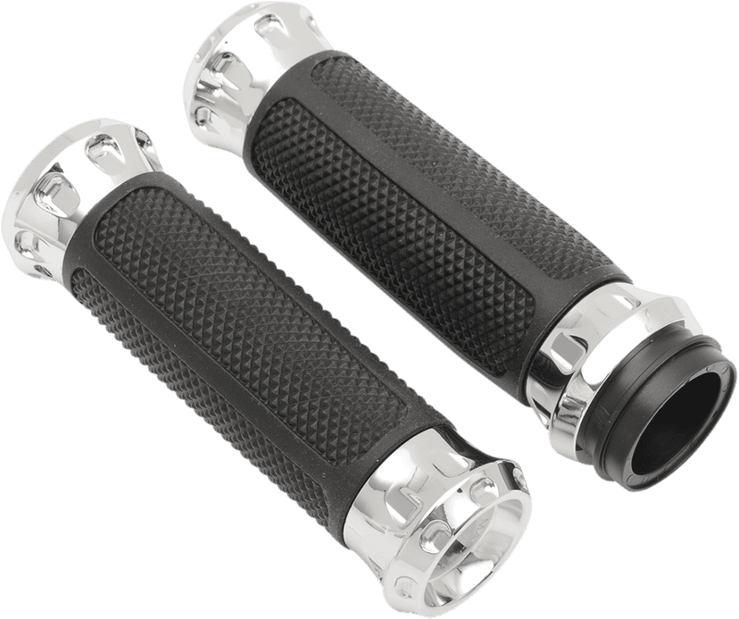 BARNETT 0630-1668 Overdrive Custom Grips - TBW - Chrome
