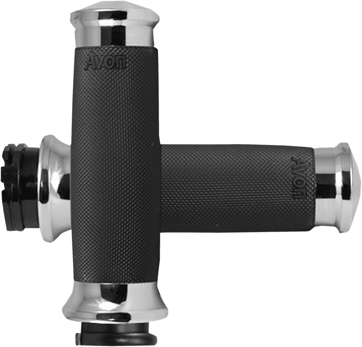 AVON GRIPS 0630-1703 Custom Contour Grips - Chrome