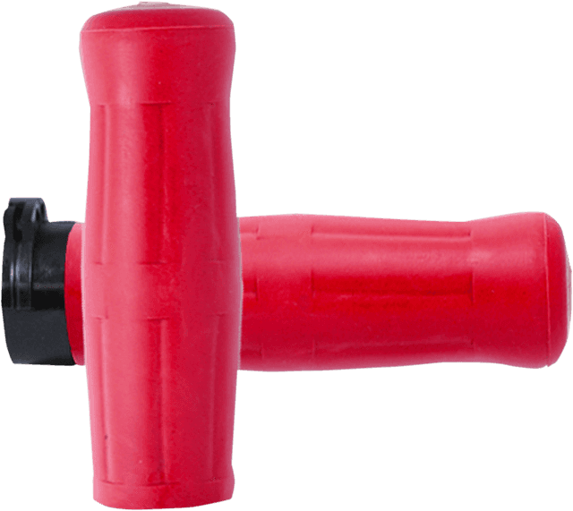 AVON GRIPS 0630-1772 Old School Rubber Grips - Red