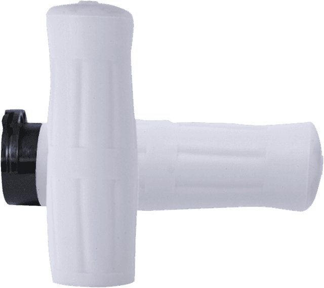 AVON GRIPS 0630-1774 Old School Rubber Grips - White