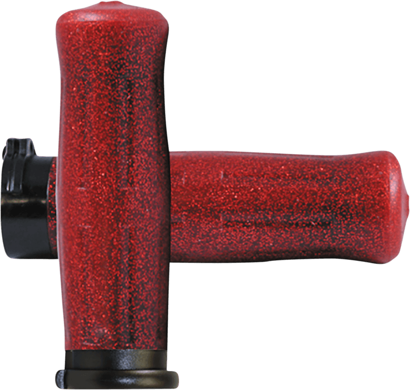 AVON GRIPS 0630-1776 Old School Rubber Grips - Sparkling Red