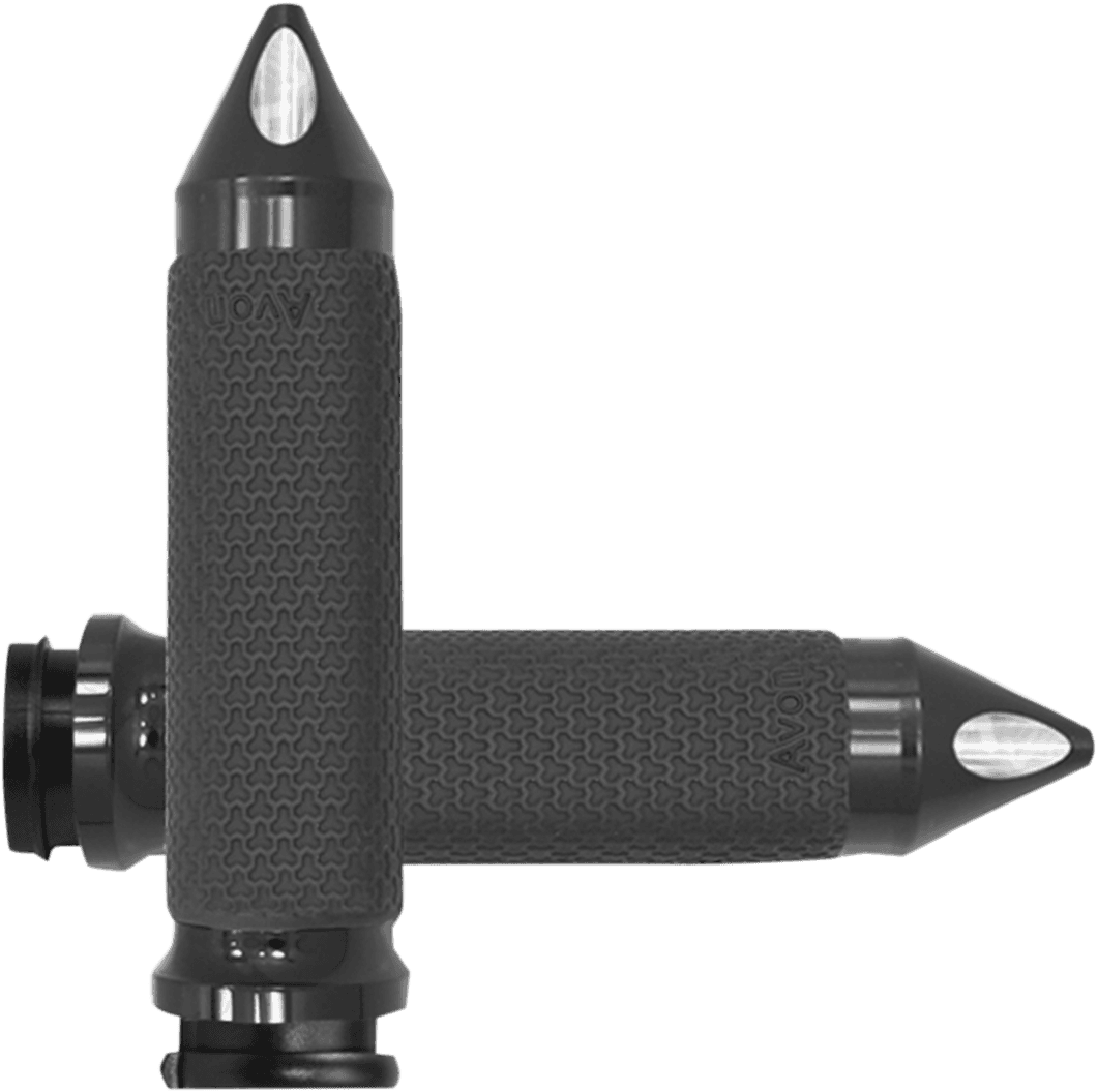 AVON GRIPS 0630-1892 Vibration Dampening Memory Foam Grips - Small - Spike - TBW - Black