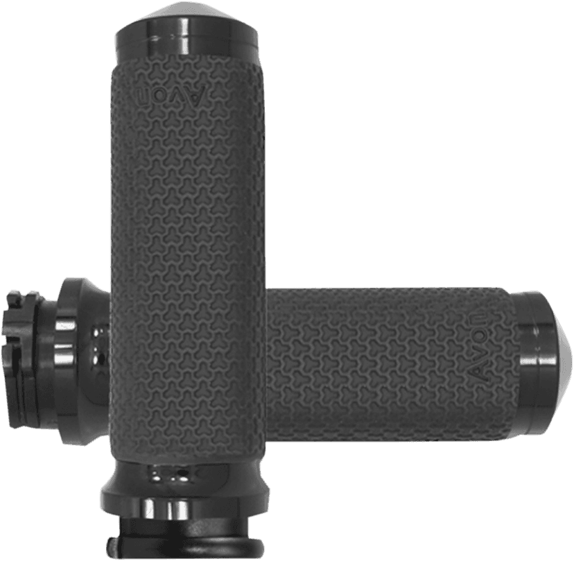 AVON GRIPS 0630-1893 Vibration Dampening Memory Foam Grips - Medium - Black