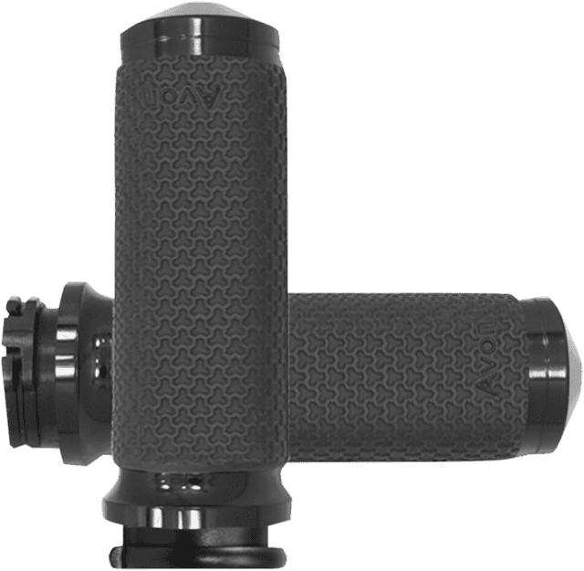 AVON GRIPS 0630-1897 Vibration Dampening Memory Foam Grips - Large - Black