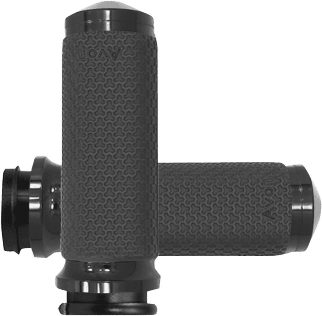 AVON GRIPS 0630-1898 Vibration Dampening Memory Foam Grips - Large - TBW - Black