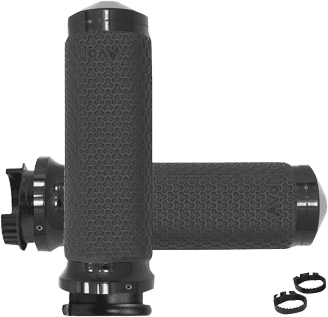 AVON GRIPS 0630-1902 Memory Foam Grips - Medium - Metric - Black