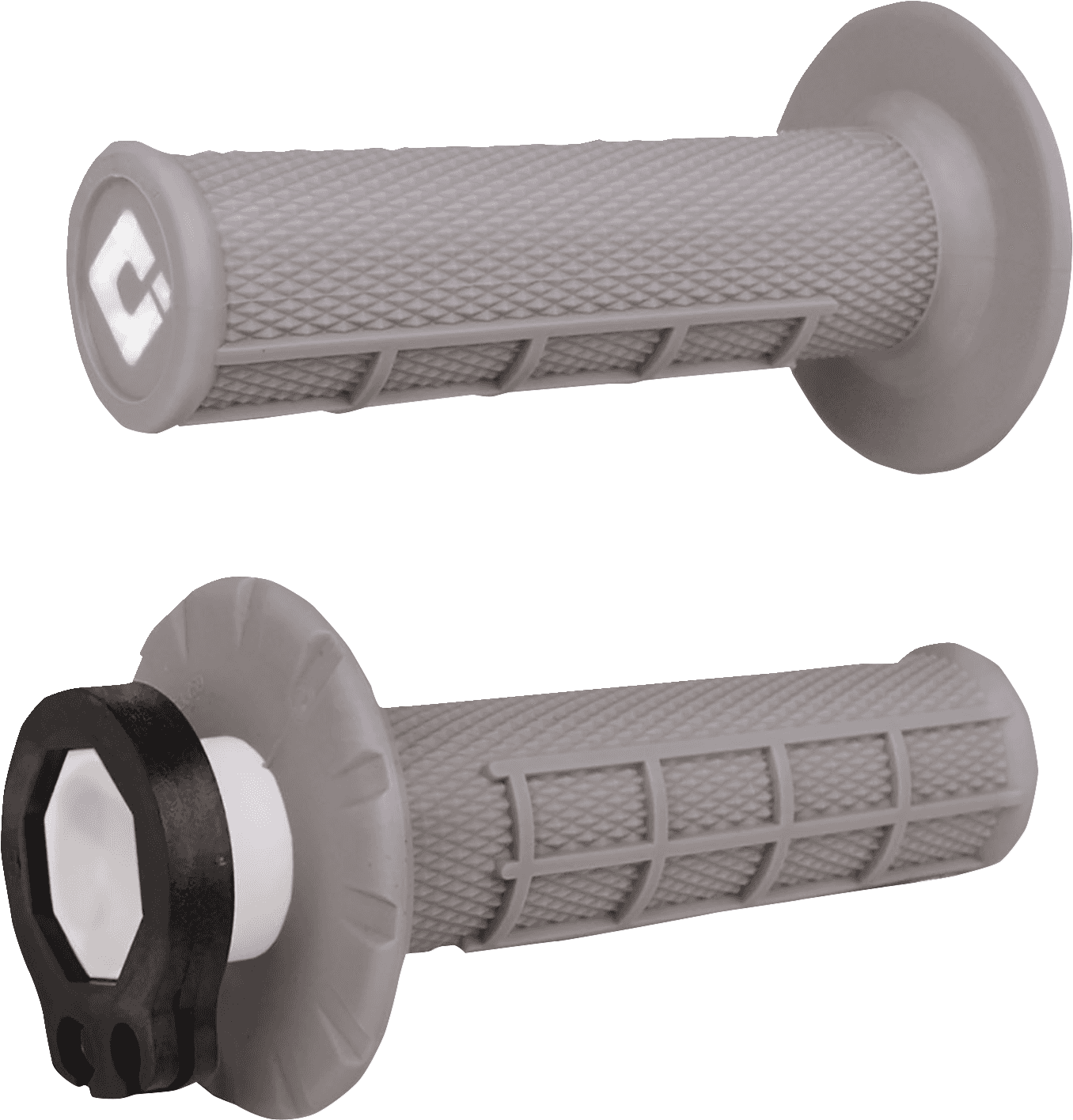 ODI 0630-2271 Grips - MX - Half Waffle - Soft Gray