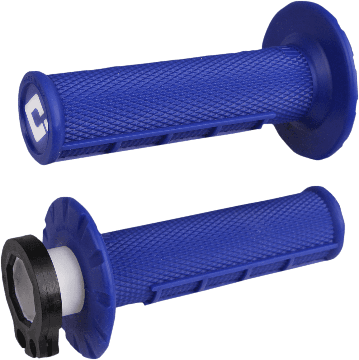 ODI 0630-2276 Grips - MX - Half Waffle - Blue