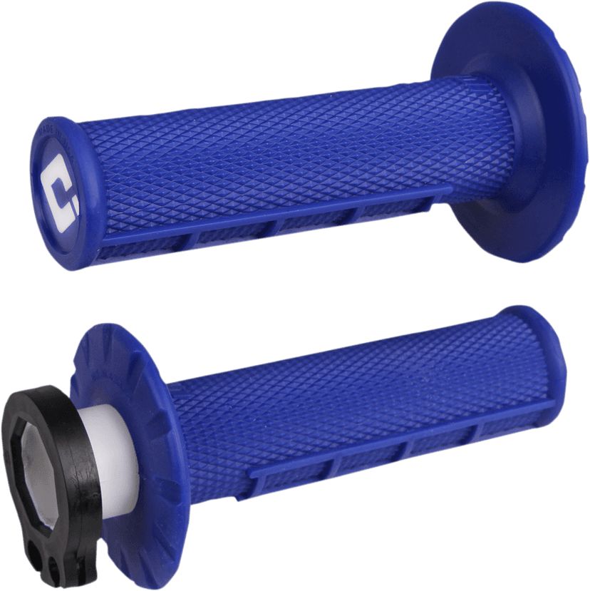 ODI 0630-2276 Grips - MX - Half Waffle - Blue
