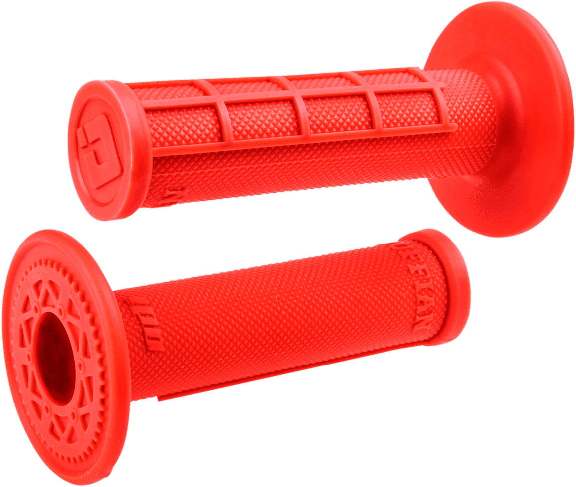 ODI 0630-2531 Grips - Ruffian - Half Waffle - Fluorescent Orange