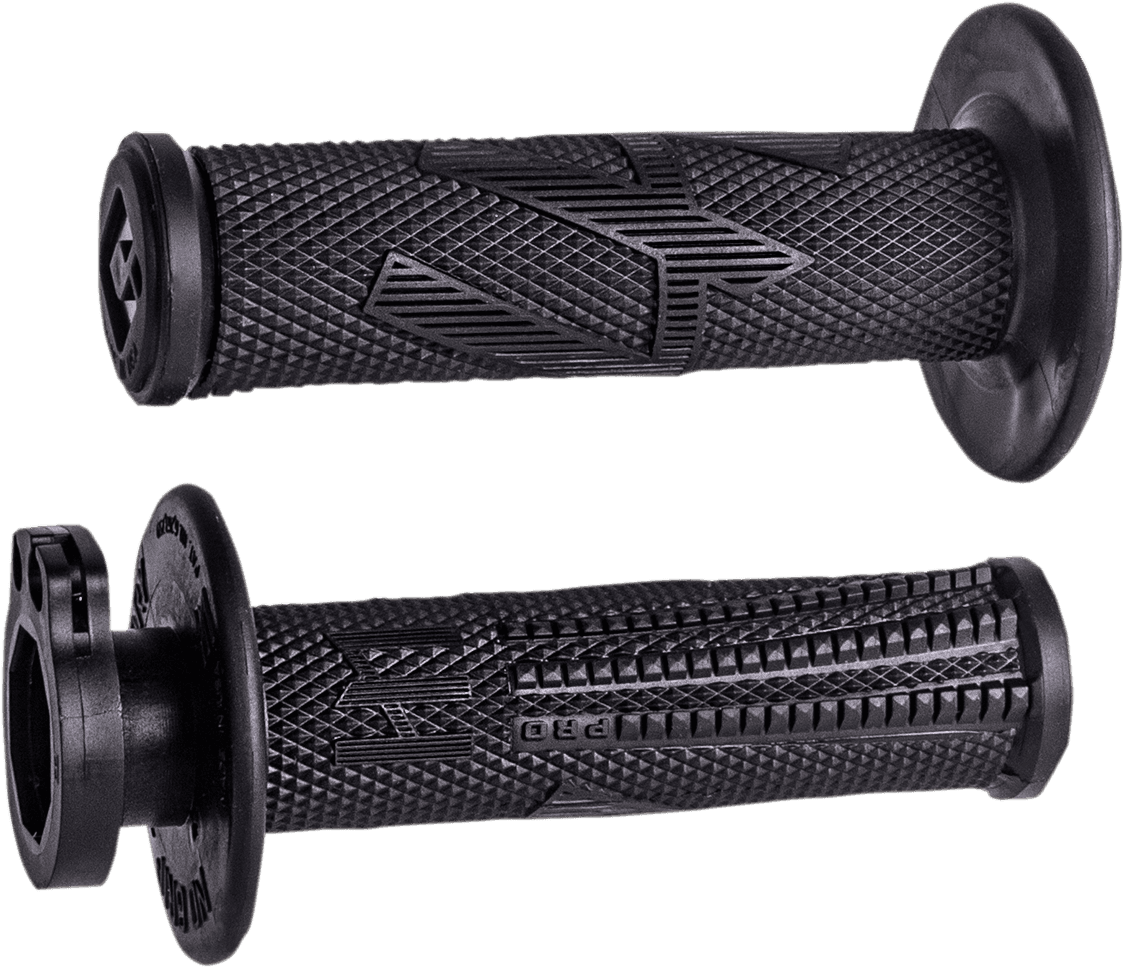 ODI 0630-2556 Emig Pro V2 Lock-On Grips - Blackout