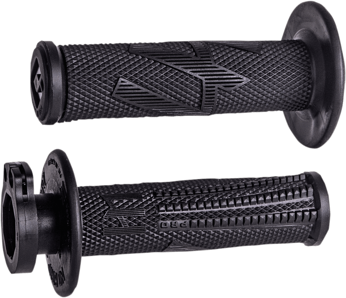 ODI 0630-2556 Emig Pro V2 Lock-On Grips - Blackout
