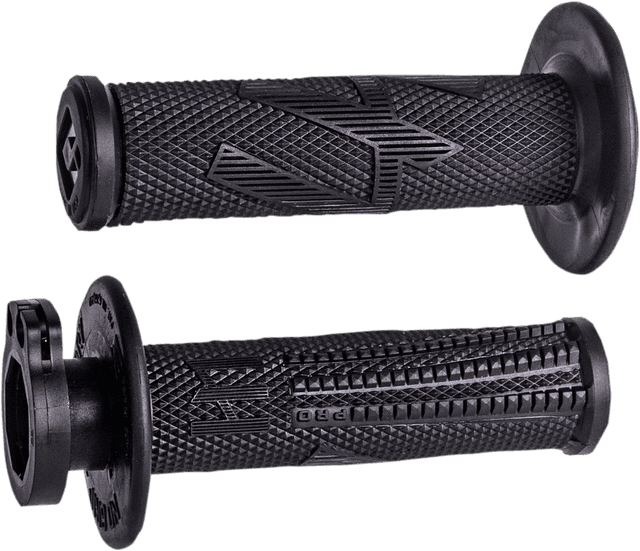 ODI 0630-2556 Emig Pro V2 Lock-On Grips - Blackout — image 1 of 2