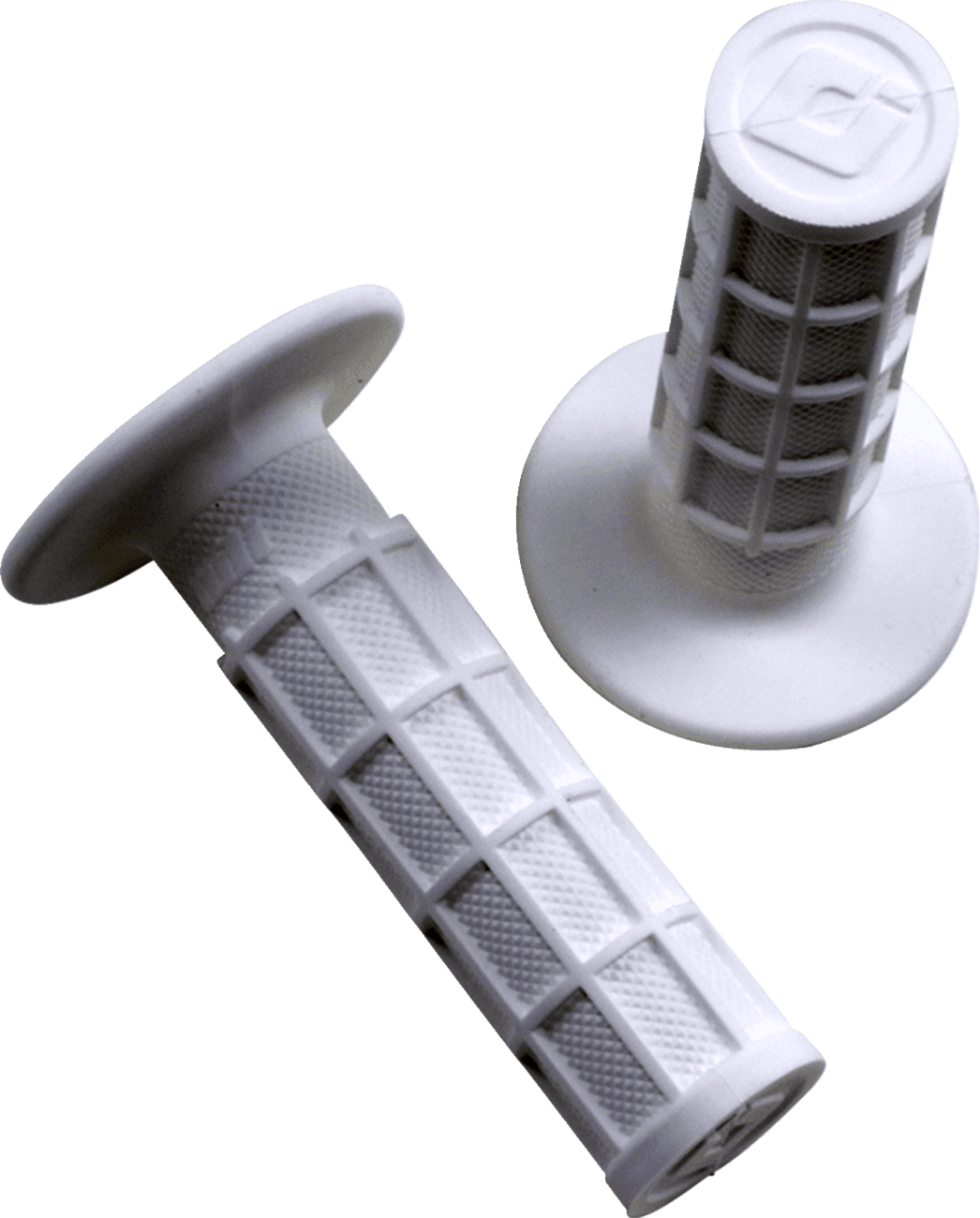 ODI 0630-2580 Ruffian MX Full Waffle Single-Ply Grips - White
