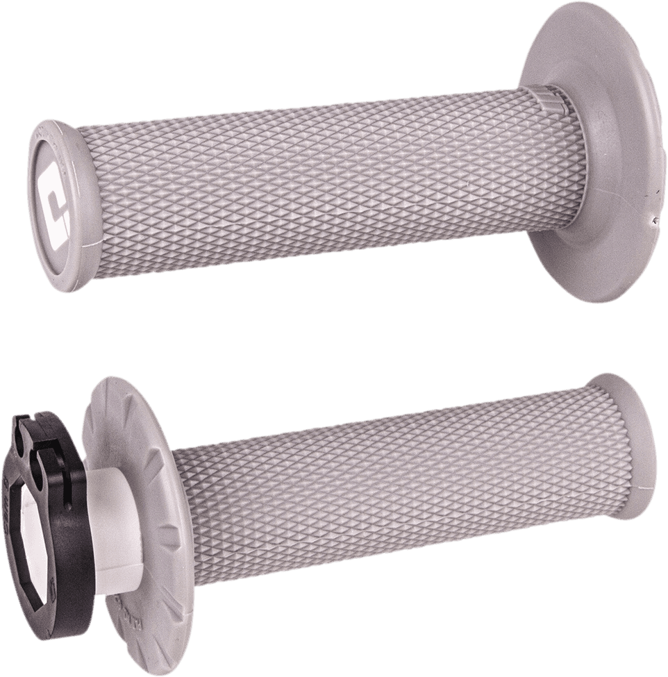 ODI 0630-2654 V2 Lock-On No-Waffle Grips - Gray