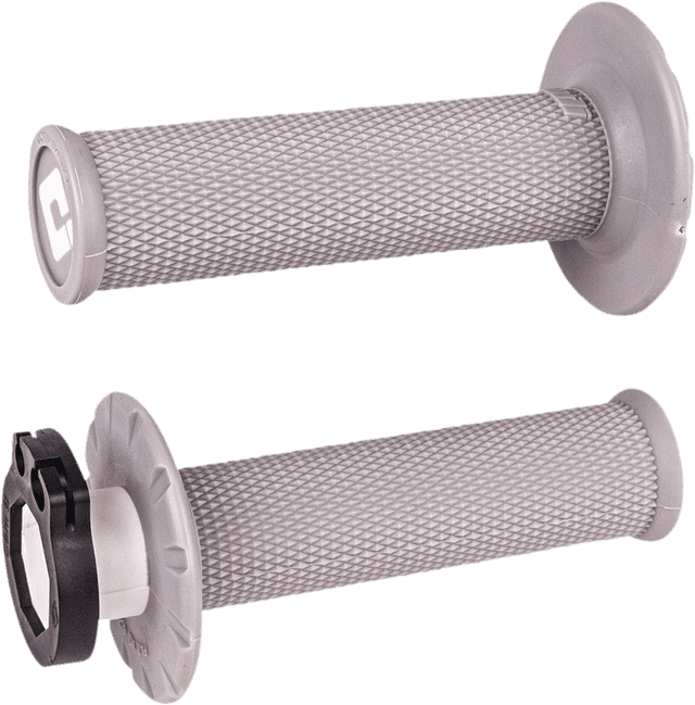 ODI 0630-2654 V2 Lock-On No-Waffle Grips - Gray