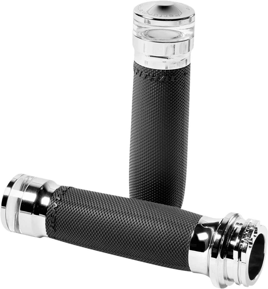 PERFORMANCE MACHINE (PM) 0630-2732 Vision Series Contour LED Turn Signal Grips - Cable - Chrome