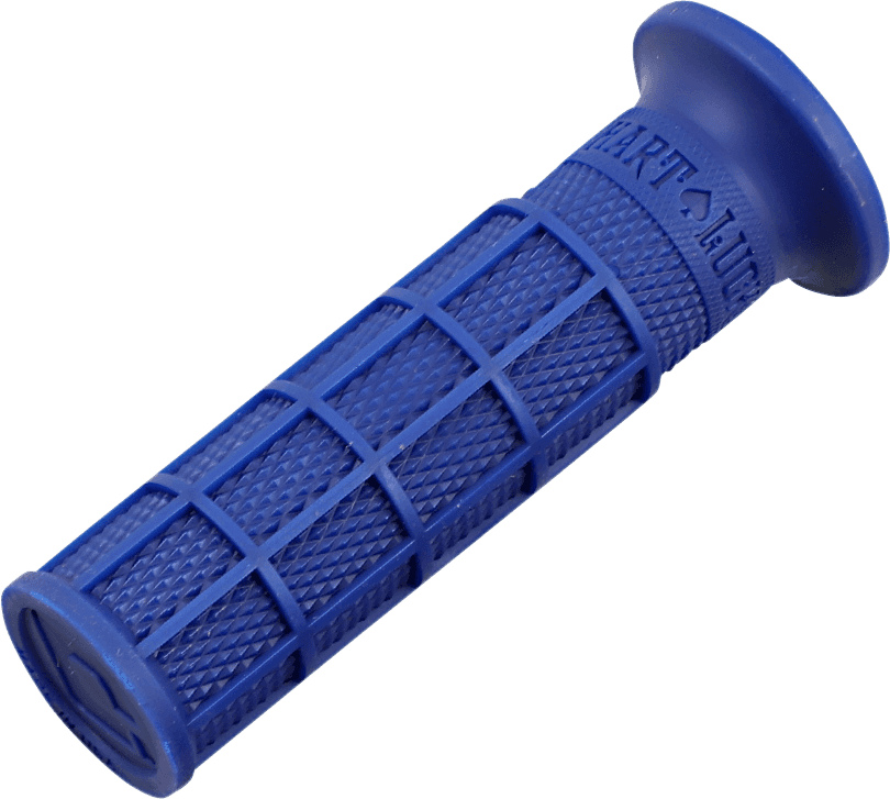 ODI 0630-2736 Hart-Luck Signature Full-Waffle Slip-On Grips - Blue