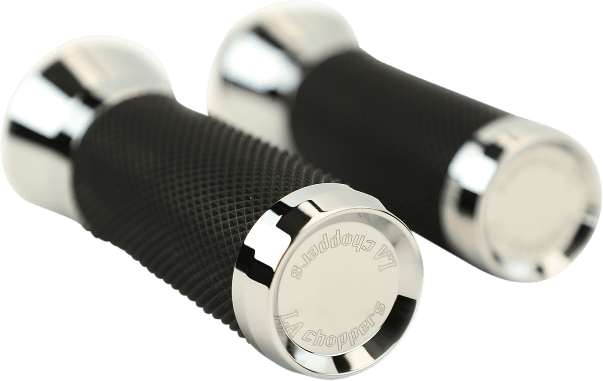 LA CHOPPERS 0630-2780 Grips - TBW - Chrome