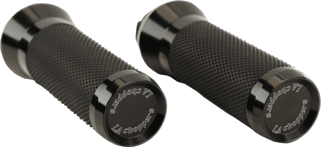 LA CHOPPERS 0630-2783 Grips - Cable - Anodized — image 2 of 3