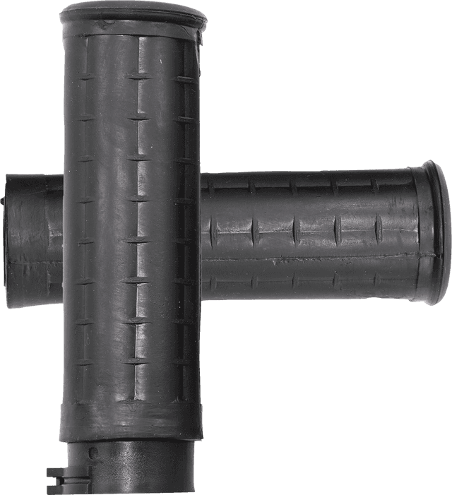 AVON GRIPS 0630-2795 Old School Rubber Grips - Waffle - Black — image 1 of 2