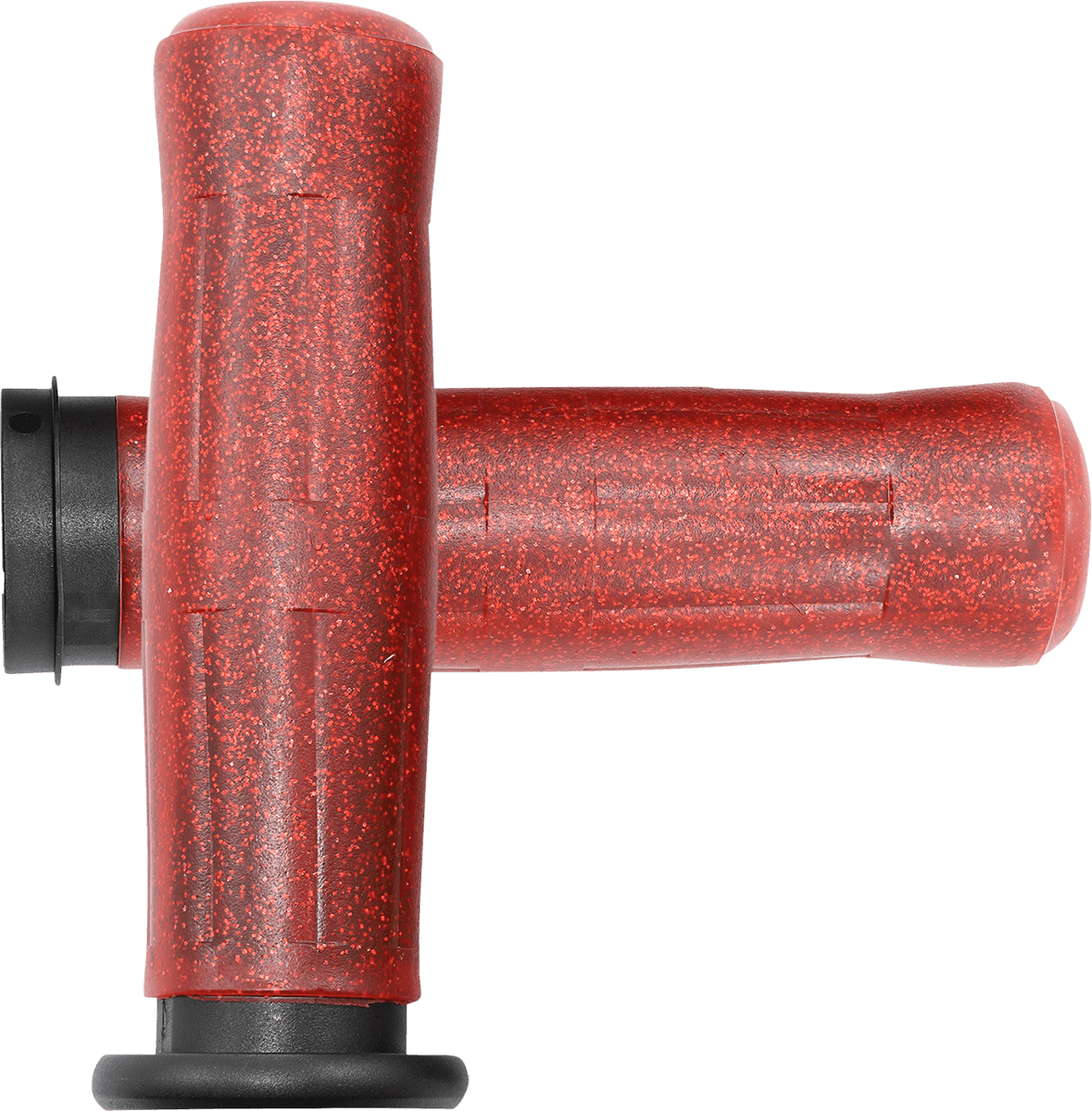 AVON GRIPS 0630-2801 Old School Rubber Grips - Throttle-By-Wire - Sparkling Red
