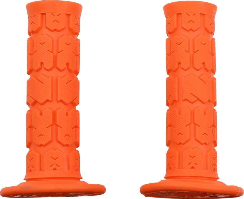 ODI 0630-2853 Rogue MX Single Ply Grips - Orange — image 2 of 3