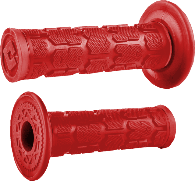 ODI 0630-2854 Rogue MX Single Ply Grips - Red — image 1 of 3