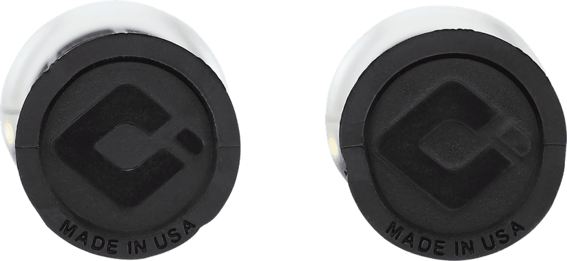 ODI 0630-2865 Hart-Luck Signature V-Twin Lock-On™ Grips - TBW - Black/Silver — image 2 of 3