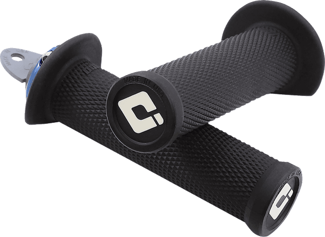 ODI 0630-2876 Ruffian ATV/PWC Grips - Black/Blue — image 2 of 2