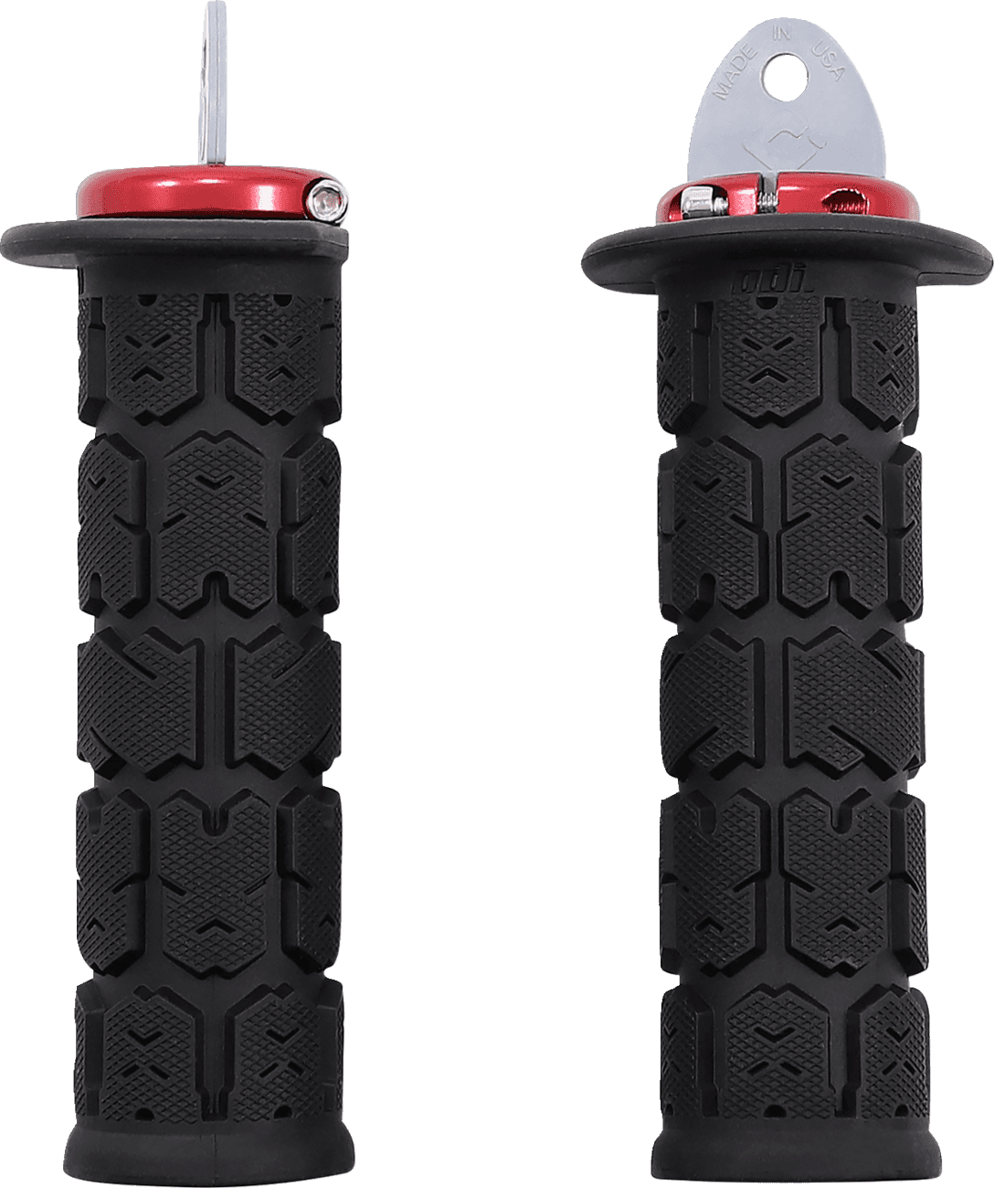 ODI 0630-2881 Rogue ATV/PWC Grips - Black/Red