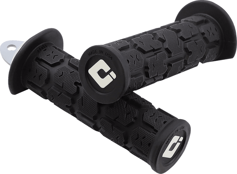 ODI 0630-2882 Rogue ATV/PWC Grips - Black/Silver — image 2 of 2
