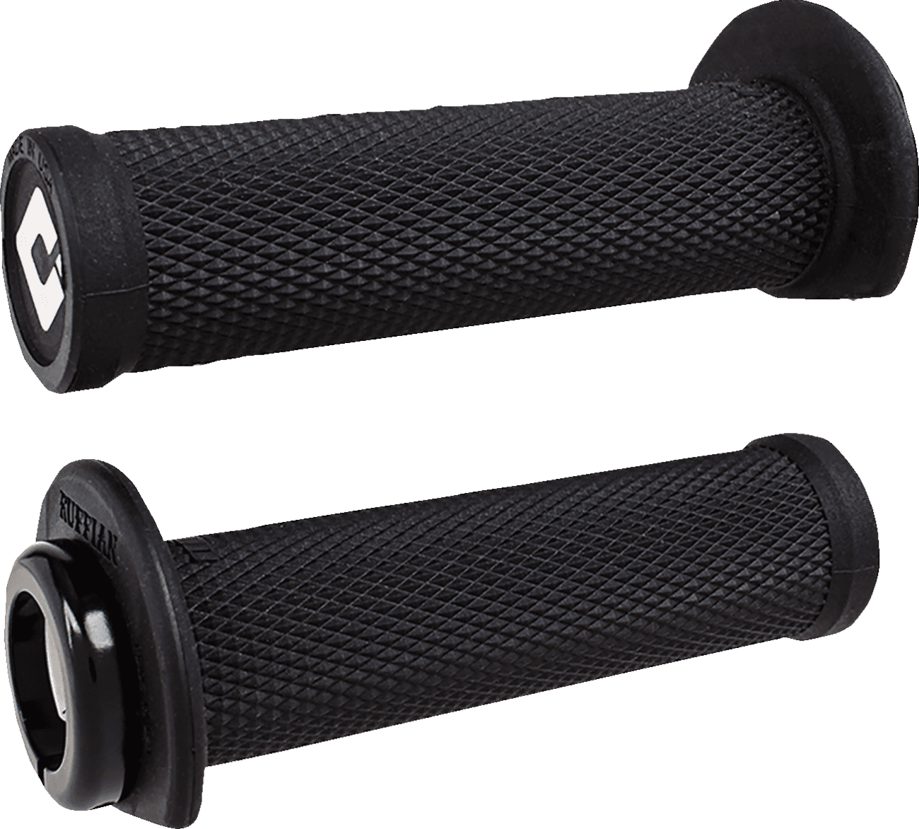 ODI 0630-2917 Ruffian 2.1 Lock-On Grips - ATV/PWC - Black/Black